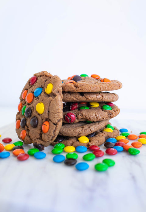 Nutella M&M Cookie